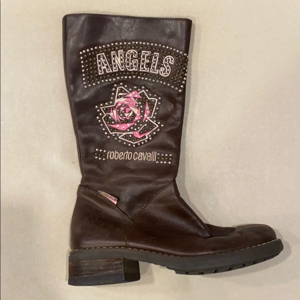 robert cavalli boots!